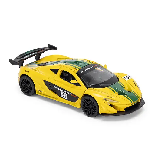 Автомодель - McLaren P1 желтая 1:43 (250946MLP1YW) - фото 2
