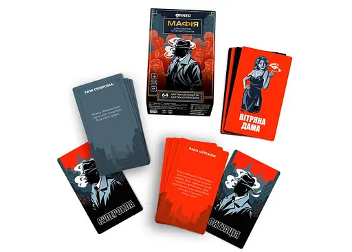 Настольная игра Оrner Игра для компании Мафия (укр.) (orner-2734) - фото 6