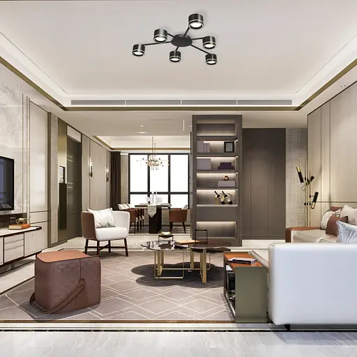 Світильник Videx під лампу 6xGX53 накладний чорний VL-SPF21B-BP - фото 3