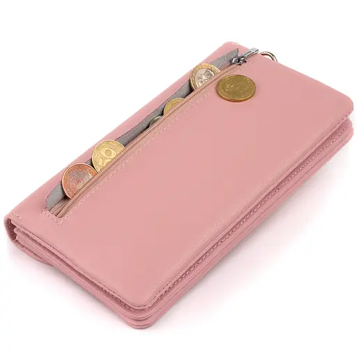 Жіночий шкіряний гаманець-клатч ST Leather 19х9.5х2.5 см acs0015824 - фото 4