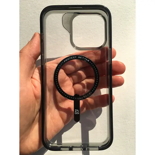 Оригінальний протиударний чохол Gear4 Crystal Palace MagSafe для iPhone 15 Pro MAX - фото 9