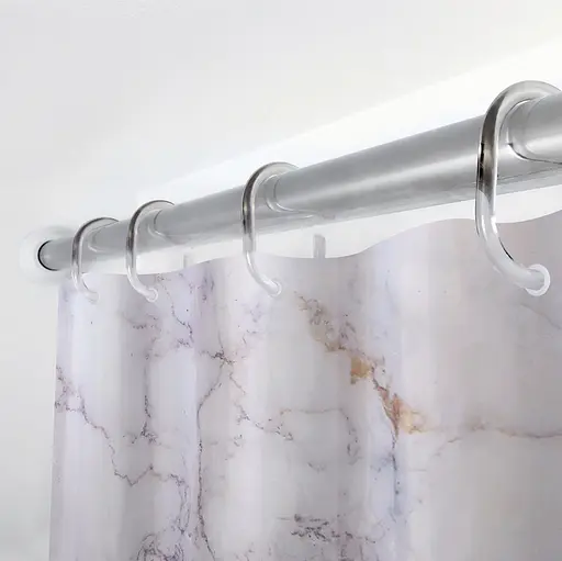Тканинна шторка для ванної кімнати TIANA KRAINE Marble Rose, без кілець. Розмір 200х180 - фото 5