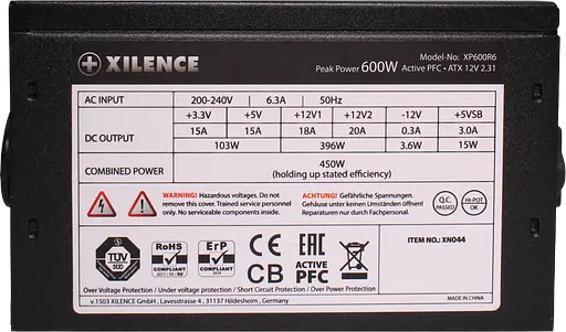 Блок питания Xilence 600W (XP600R6) - фото 2