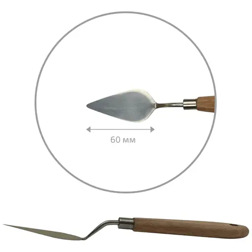 Мастихін Rosa Studio 11905 капля довжина 6 см ст.код1027 - фото 1