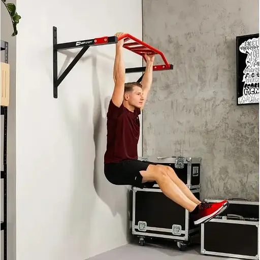 Турнік настінний мультихват Hop-Sport HS-2002K із рукавичками - фото 5