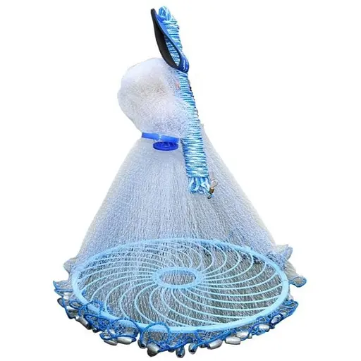 Кастингова сітка парашут для рибалки Grand Лісочка 2 м