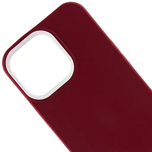 Чохол Epik TPU+PC Bichromatic для Apple iPhone 13 Pro 6.1 Wine/White - фото 2