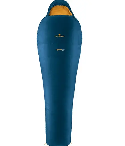 Спальний мішок Ferrino Lightec SM 1100/-3°C Blue/Yellow Left (86650IBB) - фото 1