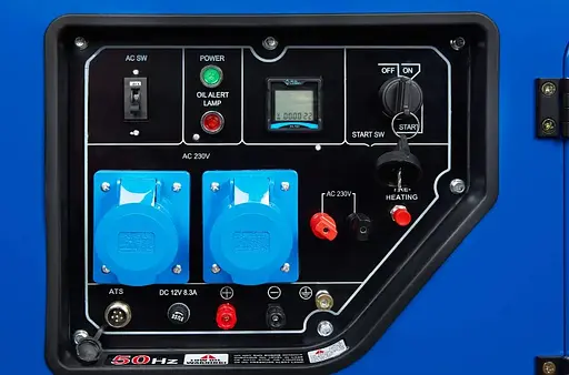 Генератор дизельний EnerSol 9/10 кВт SKDS-10EBA - фото 3