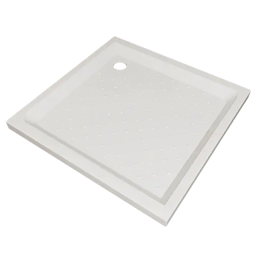 Душовий піддон Amidicon 900x900 з штучного каменю ПІДДОН_90_HL Білий - фото 6