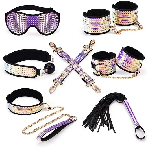 Набор Liebe Seele Pink Glossy 7pcs Bondage Kit