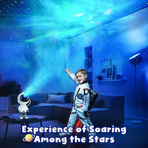 Проектор галактики астронавта Star Light Space Buddy Starry Projection Night Lights Ceiling Spacebuddy - фото 3