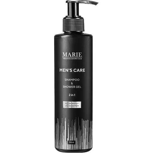 Шампунь-гель для душа Marie Fresh Cosmetics Men's Care Shampoo & Shower Gel 2 in 1 для мужчин 250 мл - фото 1