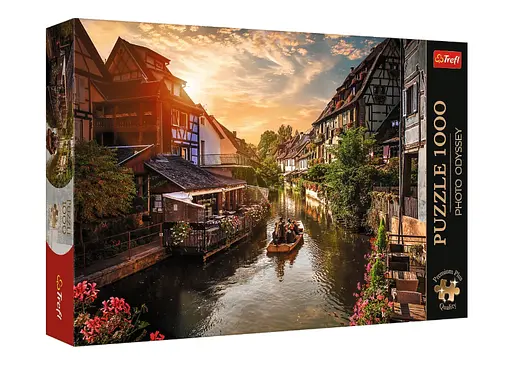 Пазл Photo Odyssey: Мала Венеція в Кольмарі, Франція - 1000 елементів Trefl 10816