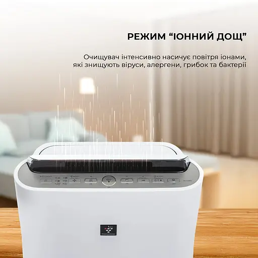 Воздухоочиститель с функцией увлажнения Sharp KC-D50EUW - фото 7