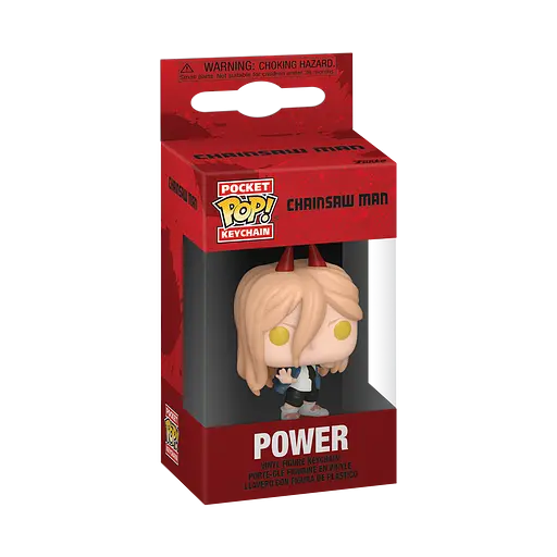 Фігурка брелок Funko Pop Людина бензопила Павер Chainsaw Man Power 4 см FP CM P1 - фото 2