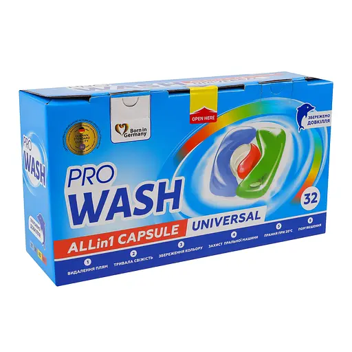 Капсулы для стирки ProWash 32 шт. - фото 6