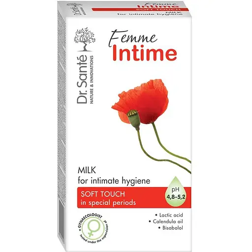 Молочко для интимной гигиены Dr. Sante Femme Intime Мягкое прикосновение 230 мл - фото 2