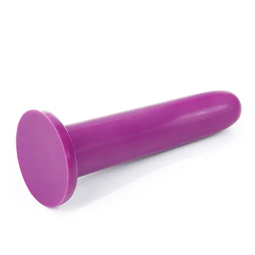 Фалоімітатор LoveToy Silicone Holy Dong 14.5 см фіолетовий - фото 4