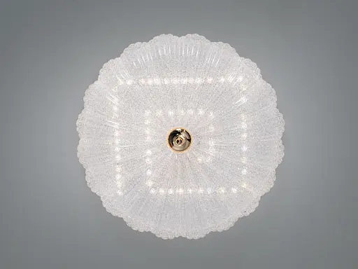 Смарт стельова люстра Diasha біла 58 Вт - фото 2