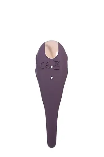 Эрекционное кольцо с вибрацией Dreamtoys Aveta 7 см пурпурный - фото 3