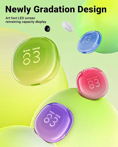 Навушники TWS Acefast T9 avocado green - фото 2