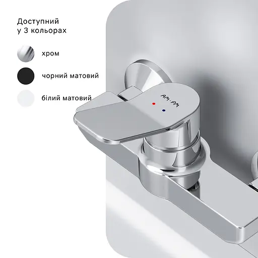 Змішувач для душу Am.Pm X-Joy F85A20000 Хром - фото 6