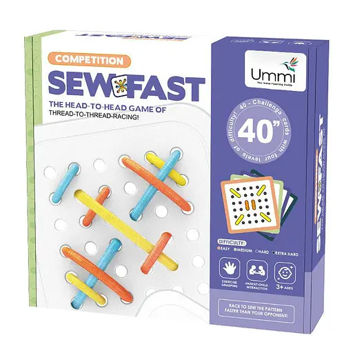 Настольная интерактивная игра Ummi 22050 Competition Sew Fast White - фото 2