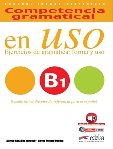 Competencia gramatical en USO B1 Libro