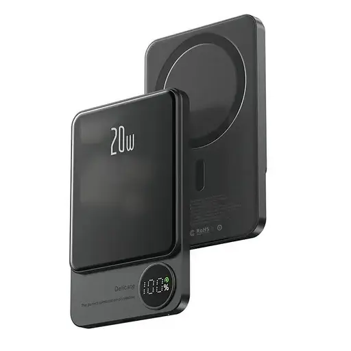 Повербанк PowerBank Q9 MagSafe 5000 mAh 20W для iPhone чорний
