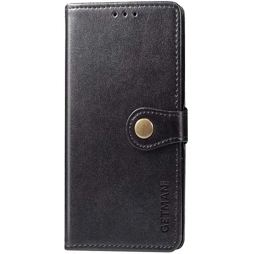 Шкіряний чохол-книжка GETMAN Gallant (PU) для TECNO Camon 19 Pro Чорний