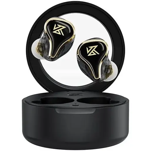 Бездротові навушники Bluetooth KZ SK10 Pro з гібридними випромінювачами чорні