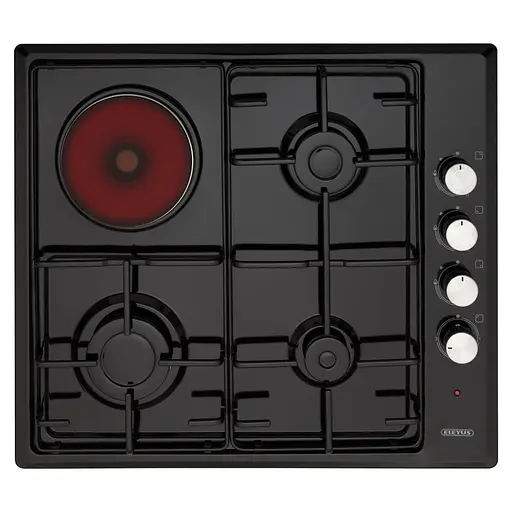Варочная поверхность комбинированная Eleyus UNO 60 BL H1 EF - фото 2