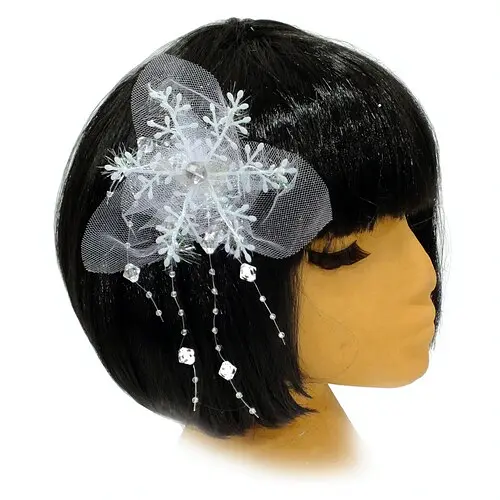 Брошь Снежинка - фото 1