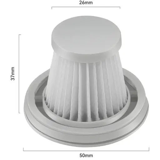 Фільтр повітряний на ручний автомобільний пилосос Xiaomi MiJia Handy Vacuum Cleaner Mini (SSXCQ01XY/BHR4562GL)