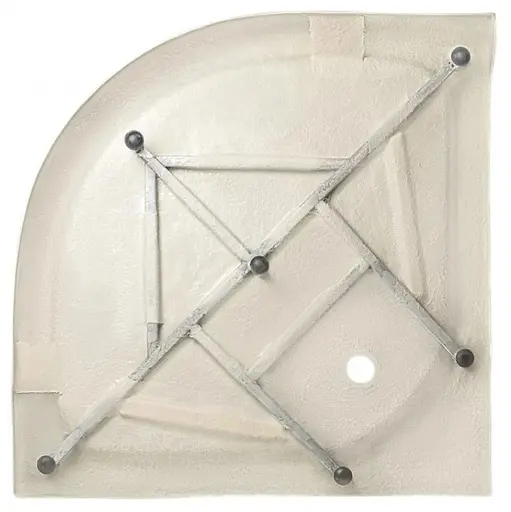 Набор Lidz Душевая кабина Latwa SC90x90.SAT.LOW.FR, полукруглая, стекло Frost 4 мм + Душевой поддон Kapielka ST90x90x15 - фото 10