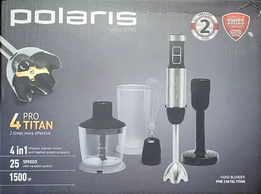 Блендер погружной Polaris PHB 1467AL Titan - фото 4