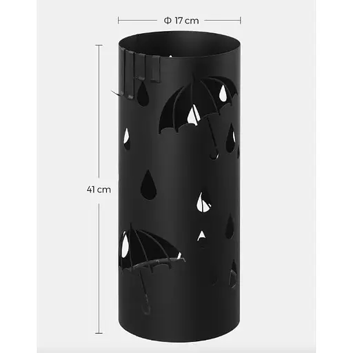 Підставка для парасольок Leobert Sakura кругла форма чорний - фото 5