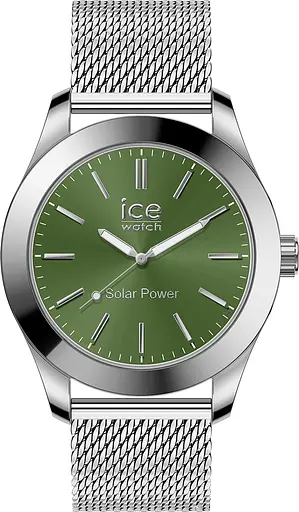 Часы Ice-Watch Ice steel solar Silver Green 023796