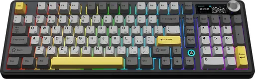 Клавиатура Ajazz AK980 V2 Gift Switch V2 Black Gray Yellow (AK980-V2-G-BGY) - фото 2