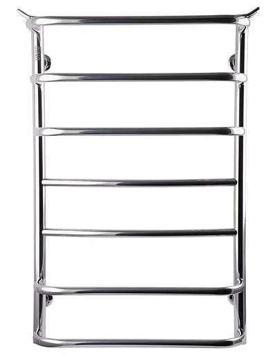 Водяна рушникосушка Unio Zp W 800-500-7 Зета з полицею, Хром - фото 1