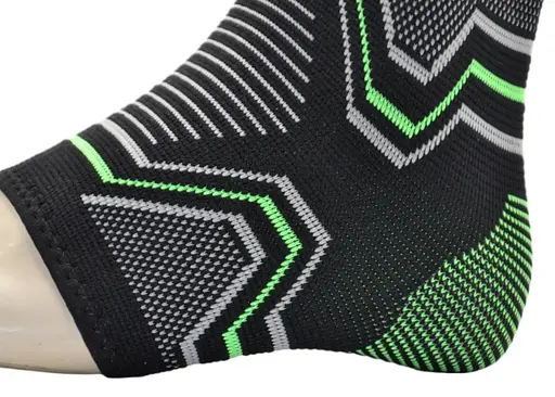 Бандажі на гомілкостоп PowerPlay 4100 Чорні L/XL (пара) (PP_4100_L/XL_Black) - фото 5