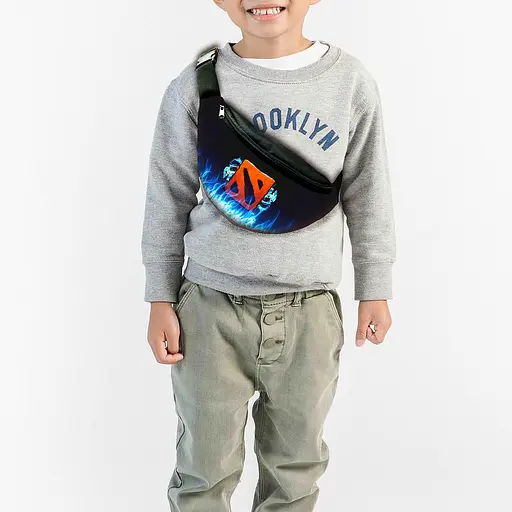 Сумка-бананка Дота 2 "Dota 2" з принтом, 32х15см, дитяча, молодіжна (00091)