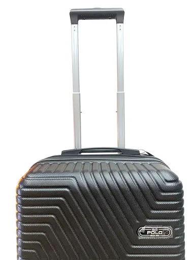 Валіза Маленька (S) Полікарбонат На 4-х подвійних колесах 50л POLO ПК002-S Графіт - фото 2