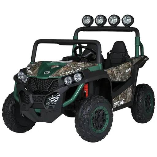 Електромобіль дитячий Bambi Джип Racer M 6058EBLR-18-5 24V з чотирма двигунами по 90 Вт зелений