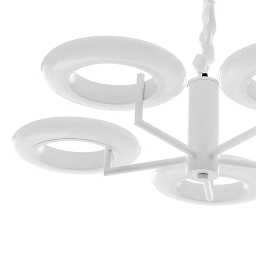 Потолочный светильник Brille подвесной светодиодный для спальни BL-481S/60W LED WH - фото 6