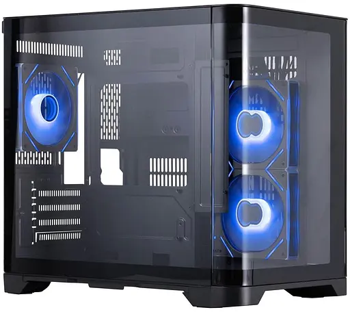 Корпус 1stPlayer UV5-BK-2FC7R-1FC7 Black (UV5-BK-2FC7R-1FC7) Без БП - фото 7