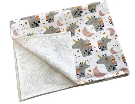 Непромокаемая пеленка Moontime "Единорожки" - фото 1