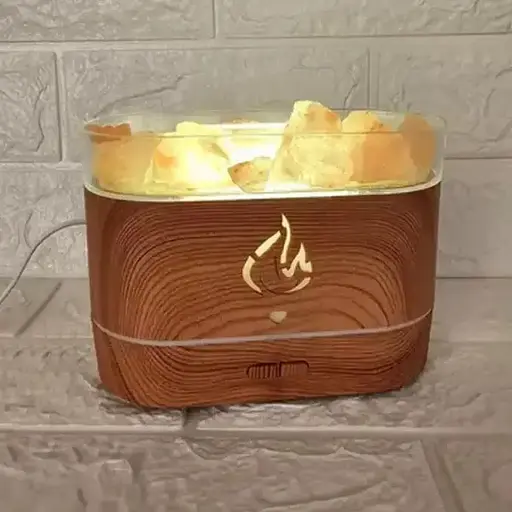 Увлажнитель воздуха с камнями Aroma Diffuser UV-1 FT-1928 Коричневый - фото 4