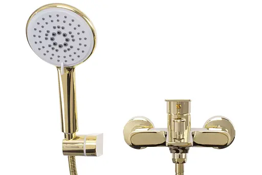 Змішувач для ванни Rea Mayson gold золотий настінний REA-B5662 Золотий - фото 3